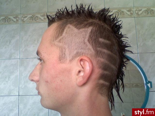 Punk Rock Alternatywne Średnie Fryzury