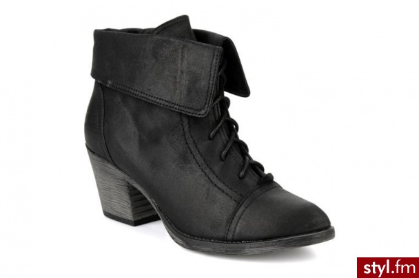 Rocket Dog PÓŁBUTY I BOTKI SHIVA BY ROCKET DOG (Czarny) - Botki Buty Moda