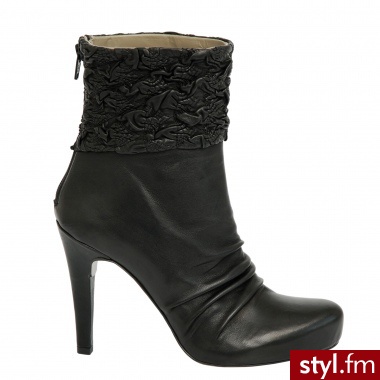 Venezia BOTKI X11I45009 NER - Botki Buty Moda