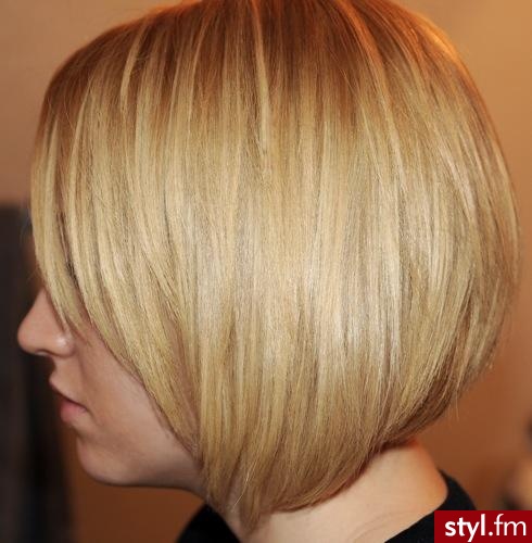 Blond Rozpuszczone Proste Na co dzień Średnie Fryzury