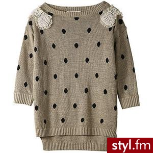 【ELLE SHOP】【予約販売】ドットプルオーバーベージュ×ブラック｜カオン（Kaon）｜ファッション通販 エル・ショップ - Polyvore. Pobrano ze strony: http://www.polyvore.com/elle_shop_%E4%BA%88%E7%B4%84%E8%B2%A9%E5%A3%B2_%E3%83%89%E3%83%83%E3%83%88%E3%83%97%E3%83%AB%E3%82%AA%E3%83%BC%E3%83%90%E3%83%BC%E3%83%99 - Pozostałe Ciuchy Moda