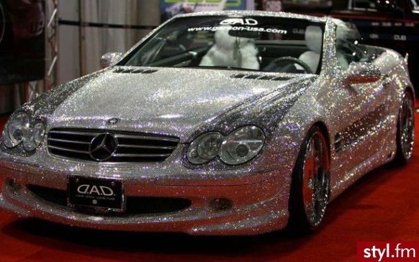 Diamentowy mercedes ;)) - Misz-masz