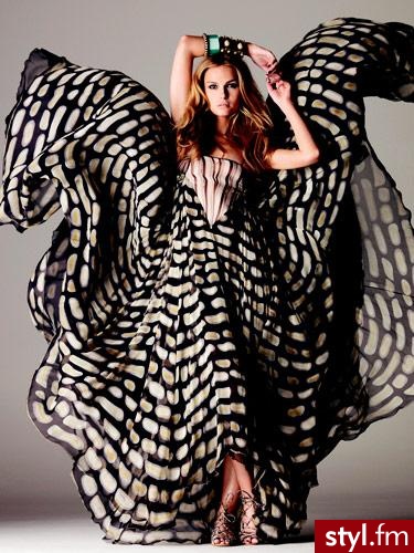 zjawiskowa sukienka od Roberto Cavalli - Pozostałe Ciuchy Moda