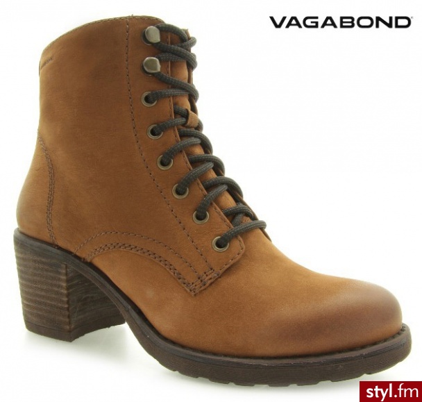 Vagabond BOTKI HALEY WOOD - Botki Buty Moda