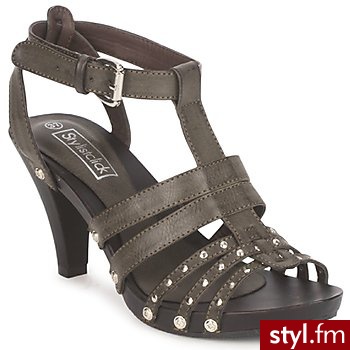 StylistClick Sandały MADO TAUPE - Sandały Buty Moda