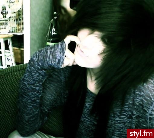 EMO Alternatywne Średnie Fryzury