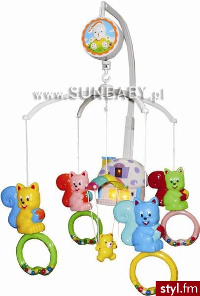 Sun Baby Karuzelka z lampką AK211 - Dziecko