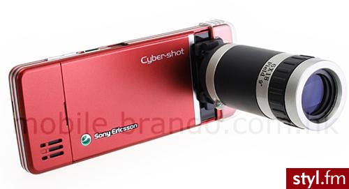 Sony Ericsson C902 Mobile Phone Telescope - Gadżety Inne Moda