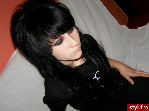 Scene - EMO Alternatywne Średnie Fryzury