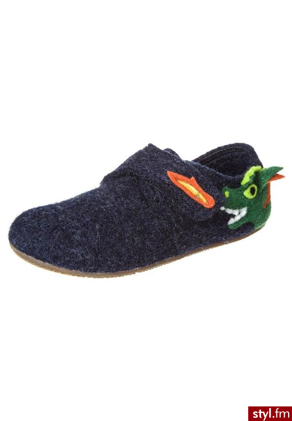 Living Kitzbühel Kapcie niebieski (2441) - Pozostałe Buty Moda