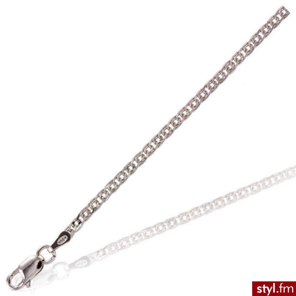 Dandelio  Srebrny Łańcuszek 45 cm CDI-ŁAŃ-0010 - Łańcuszki Biżuteria Moda