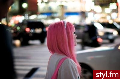 Kolorowe Rozpuszczone Proste Na co dzień Długie Fryzury