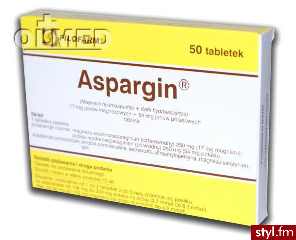 FILOFARM ASPARGIN x 50 TABL (FILOFARM) - Bransoletki Biżuteria Moda