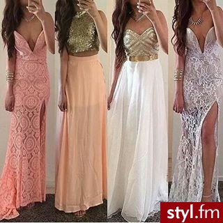 Wieczorowe Sukienki Moda