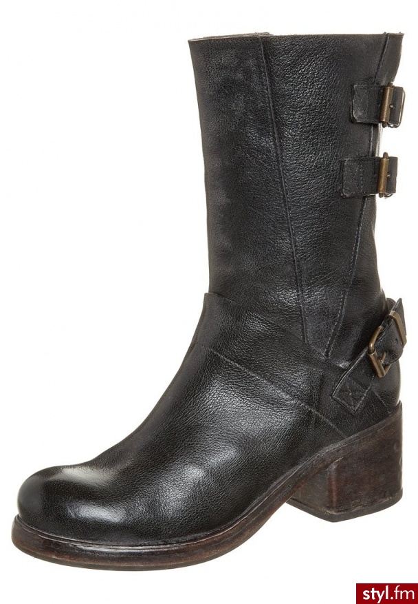 Moma Botki czarny (90304) - Botki Buty Moda