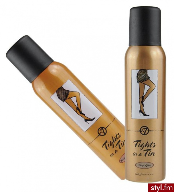 W7 Tights in a Tin Rajstopy w sprayu 125 ml - Rajstopy Bielizna Moda