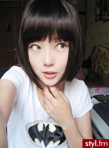 Średnie Fryzury