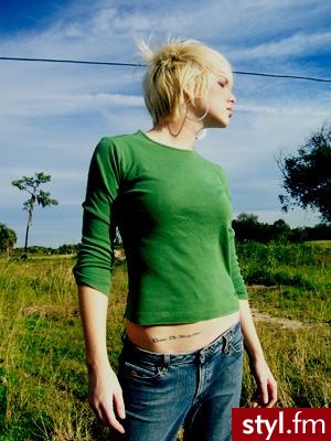 Blond Rozpuszczone Proste z grzywką Na co dzień Krótkie Fryzury