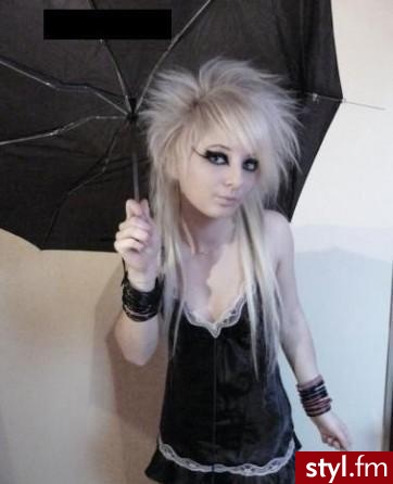 :) - EMO Alternatywne Średnie Fryzury
