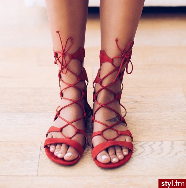 Sandały Buty Moda