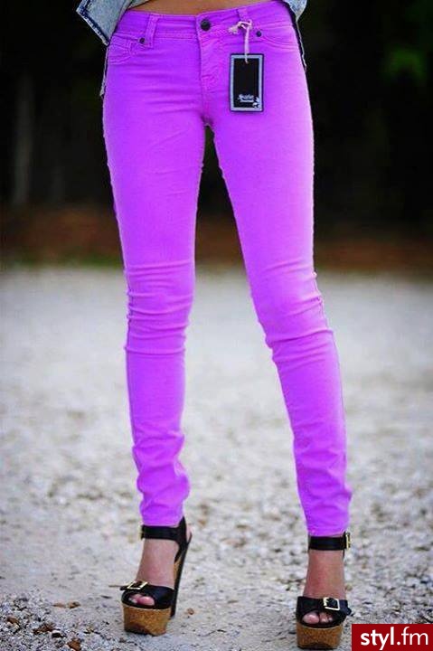 Jeansy Spodnie Moda