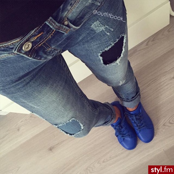 Jeansy Spodnie Moda
