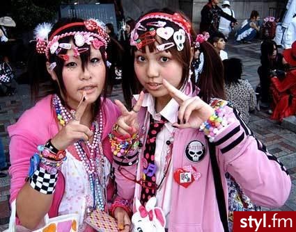 Japończycy słyną z ekstrawagancji oto styl harajuku - Moda uliczna Inne Moda
