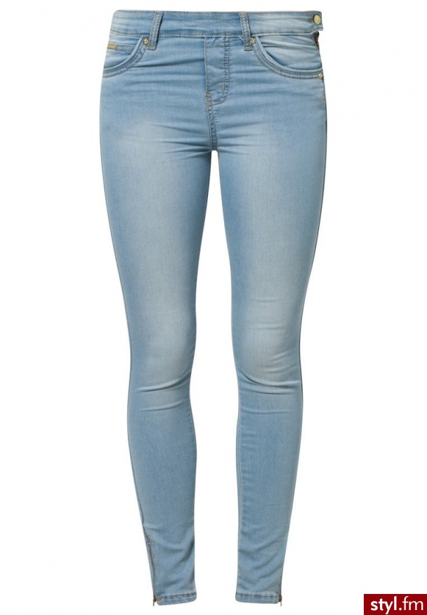 Jane Norman Legginsy niebieski (39212) - Leginsy Spodnie Moda