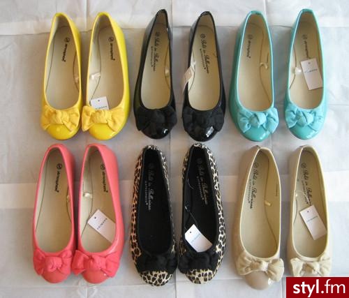 Balerinki Buty Moda