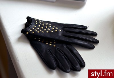 Rękawiczki Dodatki Moda