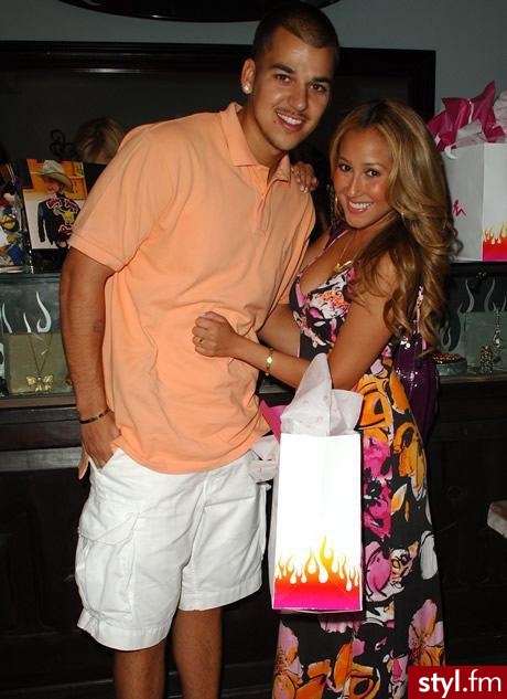Kardashian. Adrienne Bailon and Rob Kardashian - Moda uliczna Inne Moda