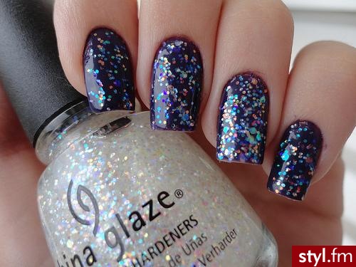 china glaze - Kwadratowe Naturalne Paznokcie