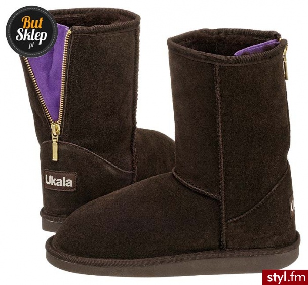 UKALA BY EMU BUTY AMANDA LOW CHOCOLATE (W8014) - Emu Buty Moda