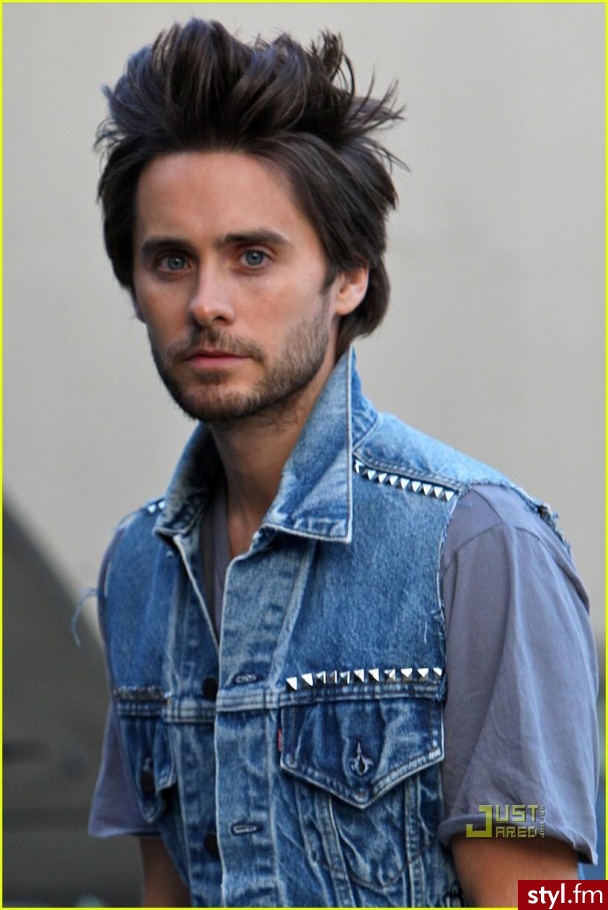 Jared Leto <3333 - Średnie Męskie Fryzury