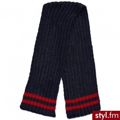 Napapijri Szalik TANDIER blue marine - Nakrycia głowy Dodatki Moda