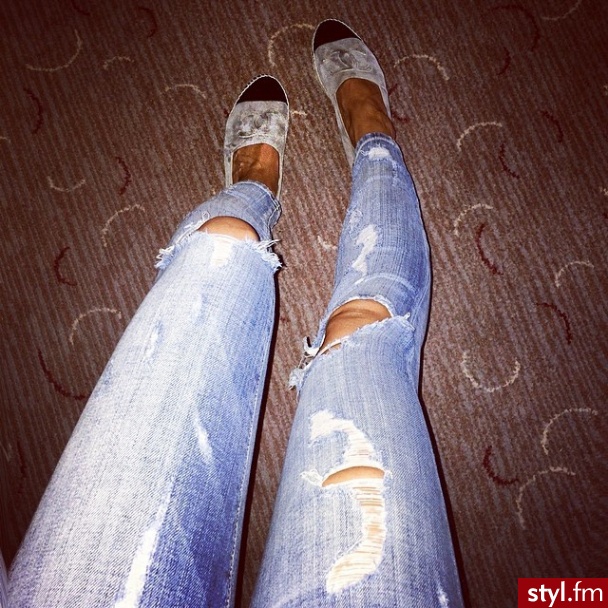 Jeansy Spodnie Moda
