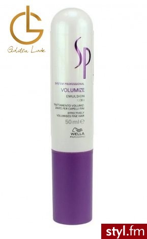 WELLA SP VOLUMIzE EMULSION nadaje objętość 50 ml - Emu Buty Moda