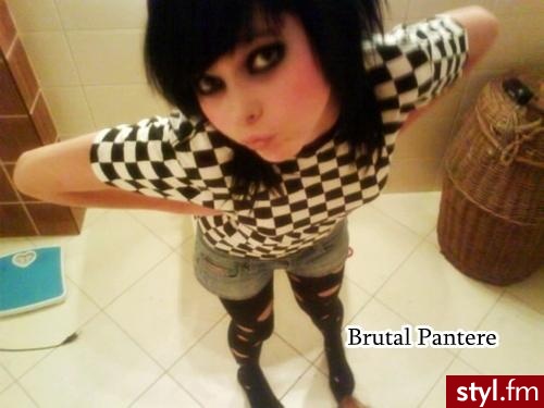 Brutal Pantere - EMO Alternatywne Średnie Fryzury