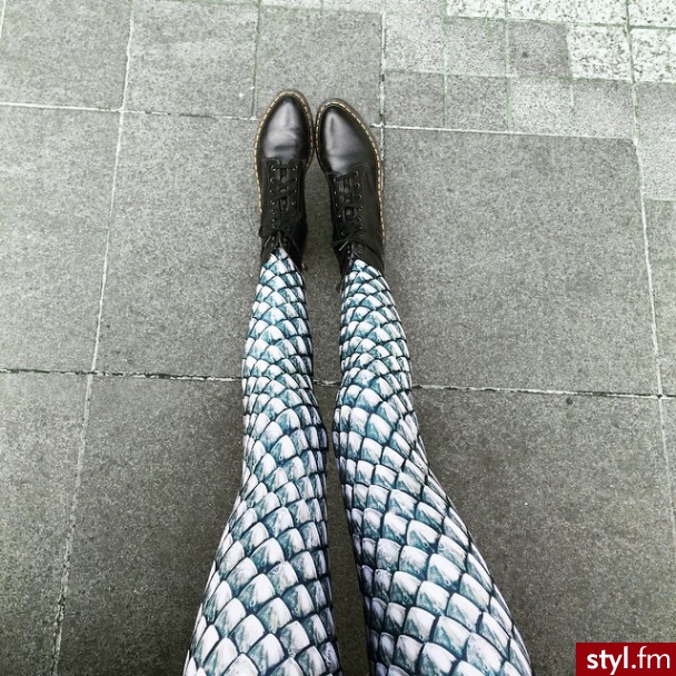 Leginsy Spodnie Moda
