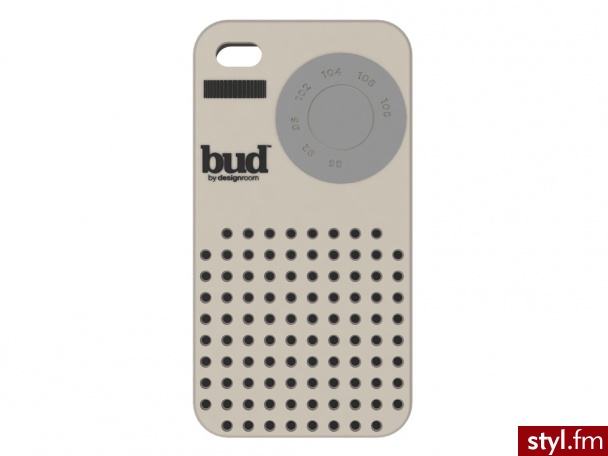 Bud Etui Silikonowe Do Iphone 4 - Radio - Portfele i etui Dodatki Moda