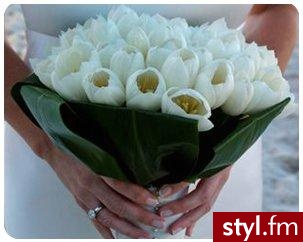 Bukiety ślubne Ślub Moda