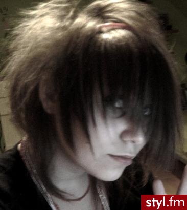 EMO Alternatywne Średnie Fryzury