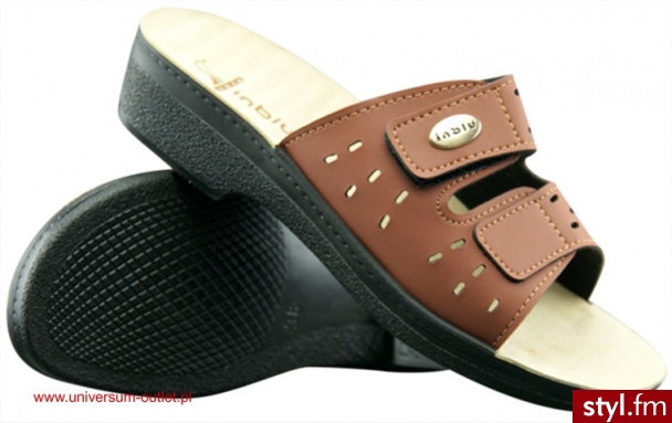 INBLU klapki IN-WN-09-021 - Klapki Buty Moda