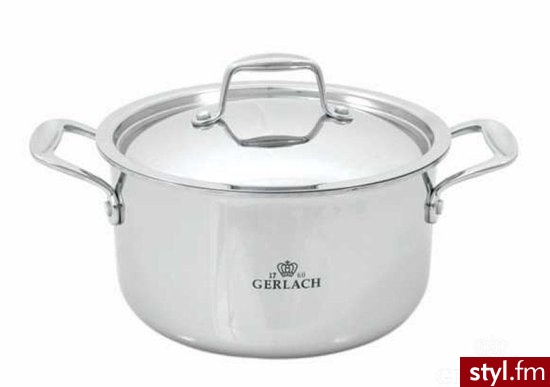 Gerlach garnek z pokrywa brillante 24cm 5,9l - Pozostałe Biżuteria Moda