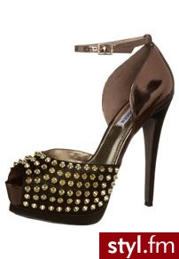 Steve Madden Szpilki Peep Toe czarny - Szpilki Buty Moda