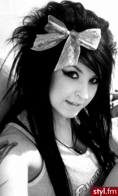 EMO Alternatywne Średnie Fryzury