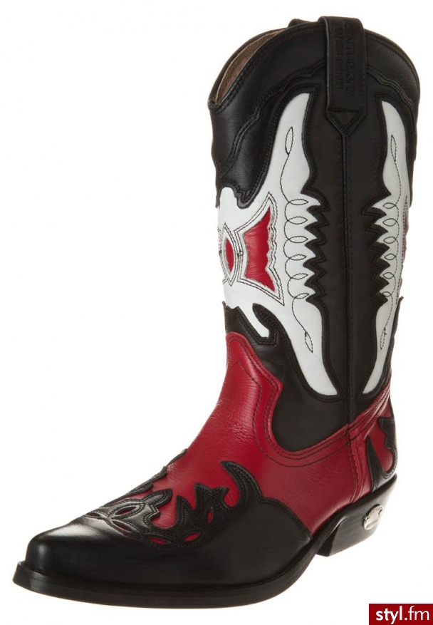 Kentuckys Western Kowbojki i Buty motocyklowe czarny - Pozostałe Buty Moda