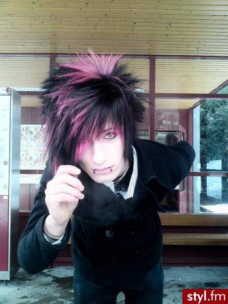 EMO Alternatywne Średnie Fryzury
