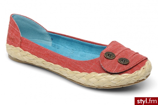 Blowfish Balerinki PAJ (Czerwony) - Balerinki Buty Moda