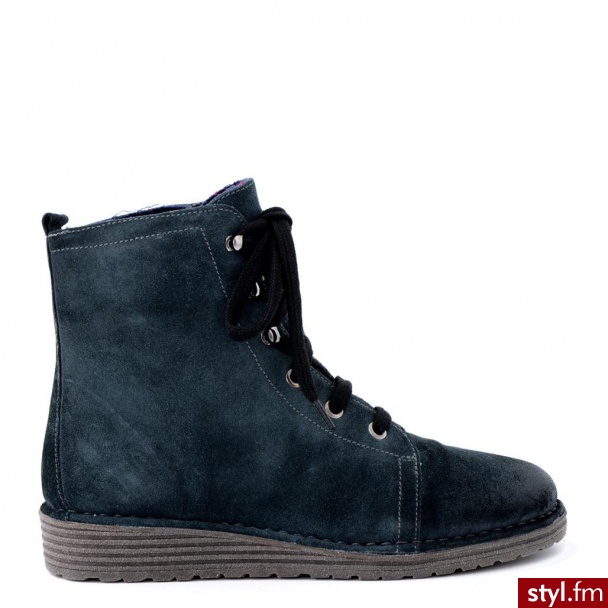 Venezia BOTKI SZNUROWANE 42593201H OCE - Botki Buty Moda